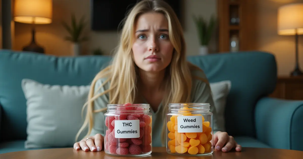 THC Gummies vs Weed Gummies What’s the Difference