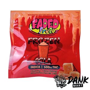 Faded Fruits THC Gummies (500mg) - Frozen Cola (Indica)