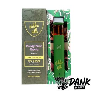 Hidden Hills Disposable Vape (2g) - Candy Cane Runtz (Hybrid)