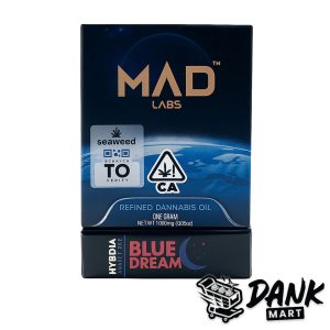 Mad Labs Vape Cartridge (2g) - Blue Dream (Hybrid)