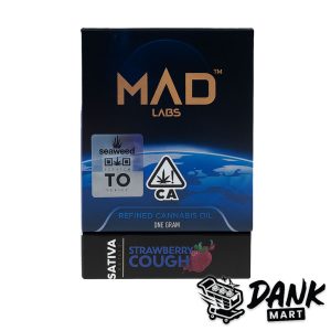Mad Labs Vape Cartridge (2g) - Strawberry Cough (Sativa)