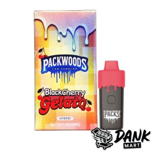 Packwoods Disposable Vape (2g) - Black Cherry Gelato (Hybrid)
