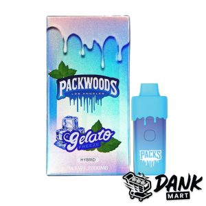 Packwoods Disposable Vape (2g) - Gelato Freeze (Hybrid)
