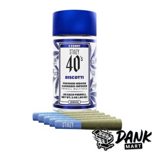 Stiiizy 40's Multi-Pack (2.5g) - Biscotti (Indica)