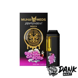 Muha Meds Disposable Vape (2g) - Grand Daddy Purp (Indica)