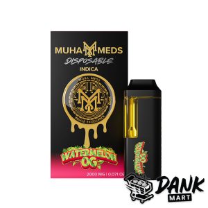 Muha Meds Disposable Vape (2g) - Watermelon OG (Indica)