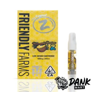 Friendly Farms Vape Cartridge (1g) - Pineapple Passion (Hybrid)