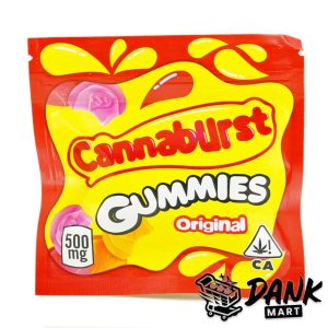 Cannaburst THC Sour Gummies (500mg) - Cannaburst