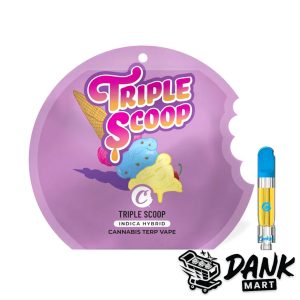Cookies Live Resin Vape Cartridge (1g) - Triple Scoop