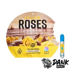 Cookies Live Resin Vape Cartridge (1g) - Yellow Roses