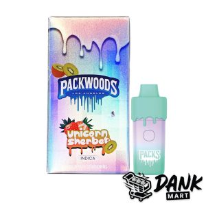 Packwoods Disposable Vape (2g) - Unicorn Sherbet (Indica)