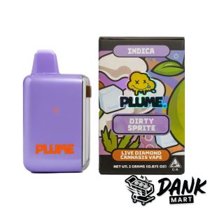 Plume Live Diamond Cannabis Vapes (2g) - Dirty Sprite (Sativa)