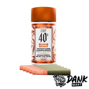 Stiiizy 40's Multi-Pack (2.5g) - Orange Sunset (Hybrid)