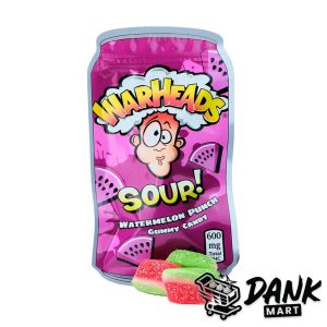 Wars Sour Medicated Chewy Cubes (600mg) - Watermelon