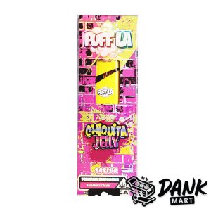 Puff LA Disposable Vape (2g) - Chiquita Jelly (Sativa)