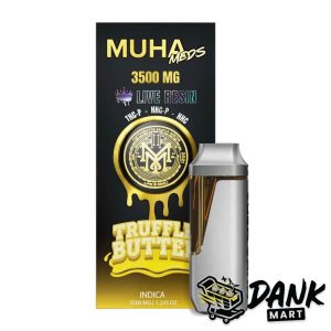 Muha Meds Disposable Vape (3.5g) - Live Resin - Truffle Butter
