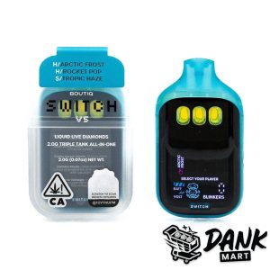 Boutiq Switch V5 All In One Liquid Live Diamonds (2g) - Grape Soda X Glowberry X Cherry Pie