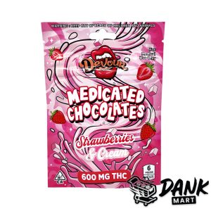 Devour Medicated Chocolates - Berry Cream (600mg)