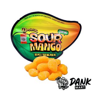Devour - Sour Mango (1500mg) THC Gummies