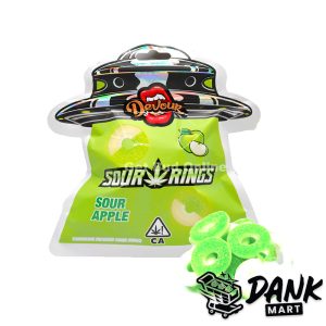 Devour Sour Rings - Sour Apple (1500mg THC)