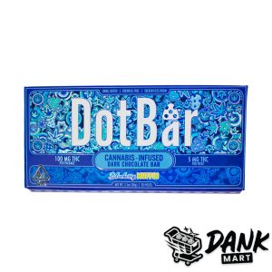 Dot Bar Dark Chocolate (100mg) - Blueberry Muffin