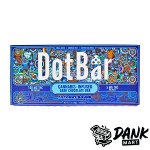 Dot Bar Dark Chocolate (100mg) – Coconut Bound