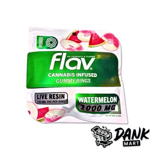 Flav THC Gummies (1000mg) – Watermelon Rings