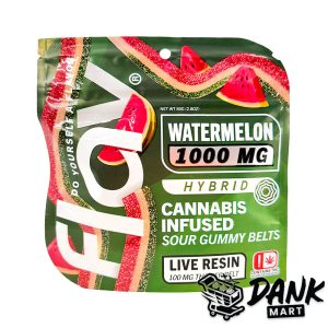 Flav THC Sour Belts (1000mg) - Watermelon