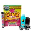 GEMZ 2G Premium All In One Device & Diamond Infused Pre-Roll Combo Pack - RAINBOW RAZZ