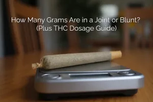 How Many Grams Are in a Joint or Blunt (Plus THC Dosage Guide)