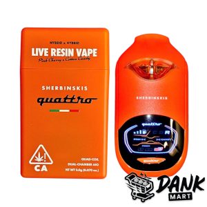 Sherbinskis Quattro Dual Chamber (2g) - Pink Cherry X Cotton Candy