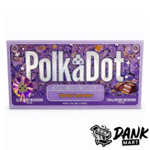 PolkaDot Mushroom Belgian Chocolate (5g) - Honey Lavender
