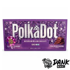 PolkaDot Mushroom Belgian Chocolate (5g) - OG Milk
