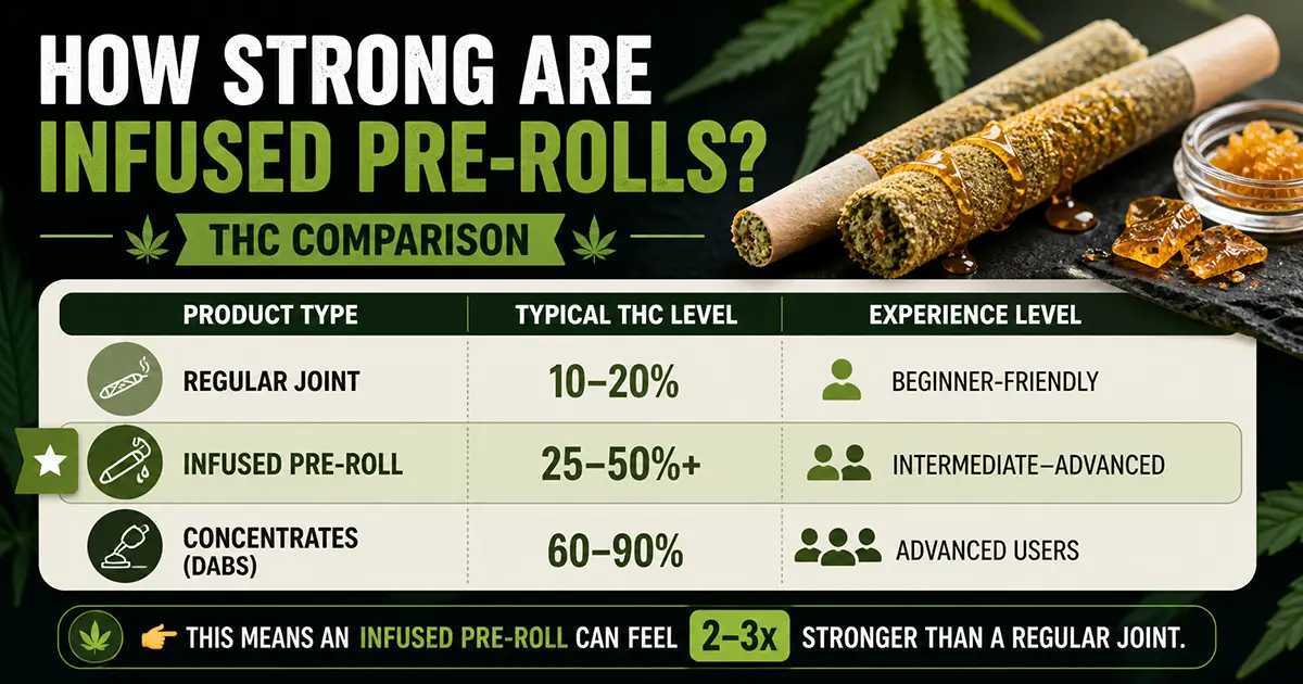 How Strong Are Infused Pre-Rolls
