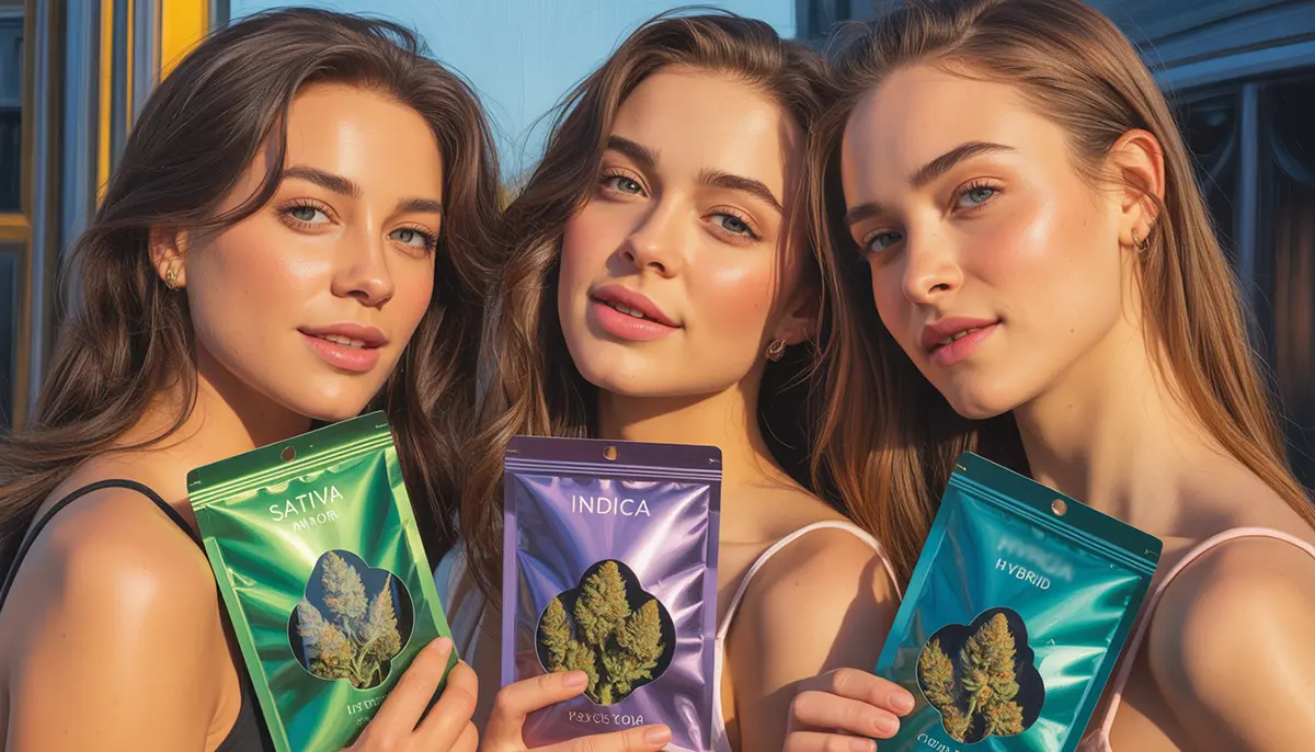 Types of Cannabis Sativa, Indica, and Hybrid