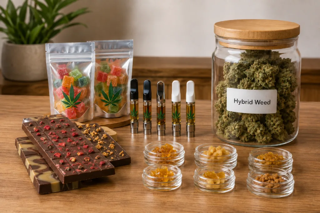 Hybrid Weed and Edibles