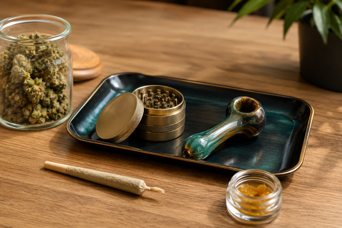 How to Use Weed Accessories (Grinder, Pipe & Tray) – The Complete Beginner-to-Pro Guide