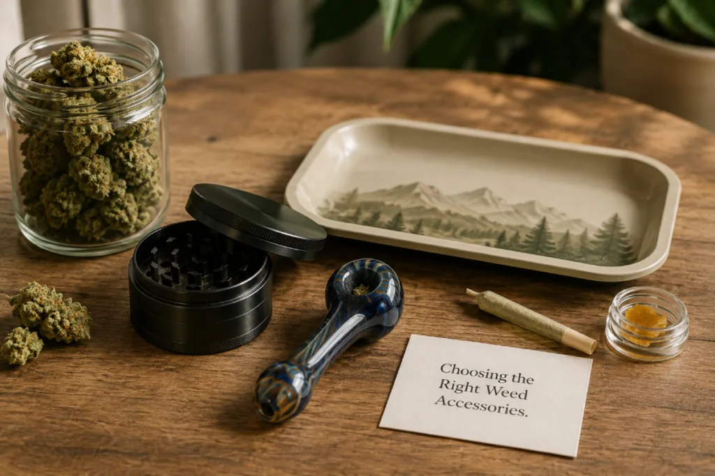 Choosing the Right Weed Accessories