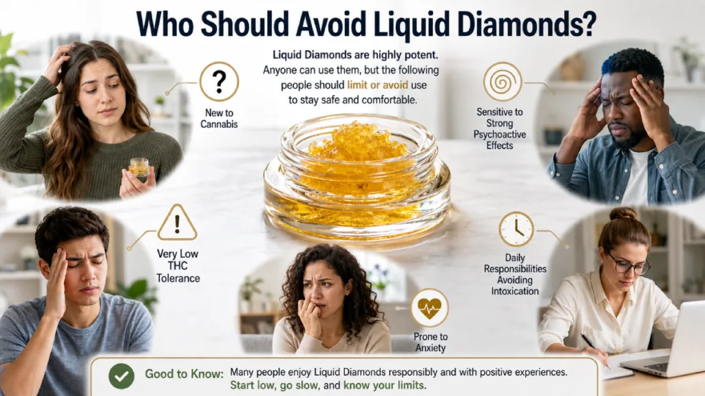 Who Should Avoid Liquid Diamonds?