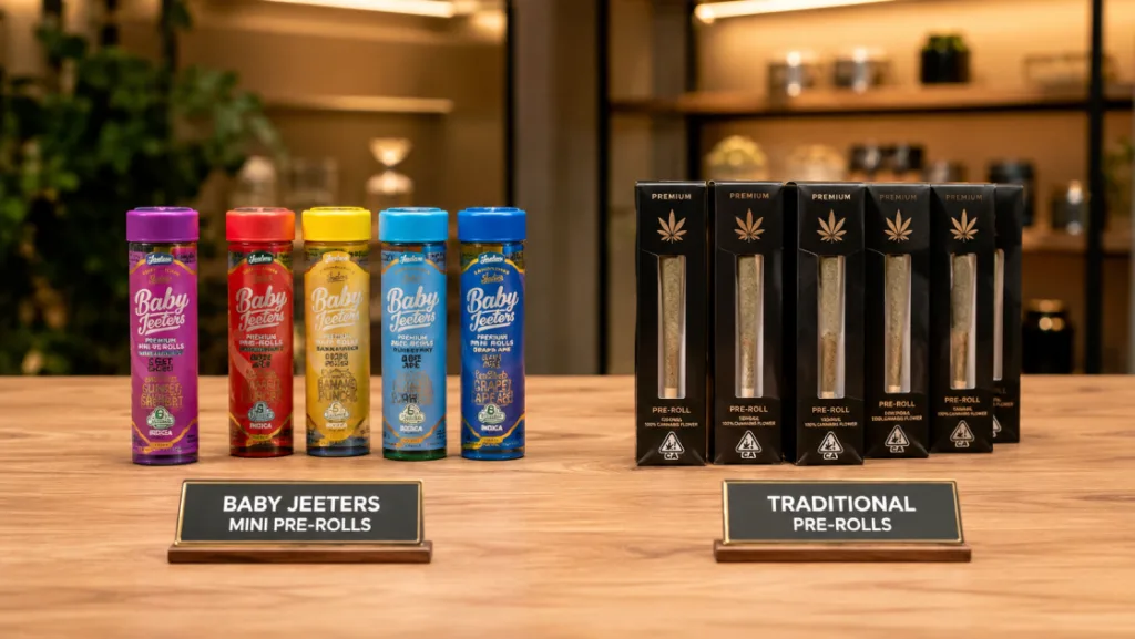 Baby Jeeters vs Traditional Pre-Rolls
