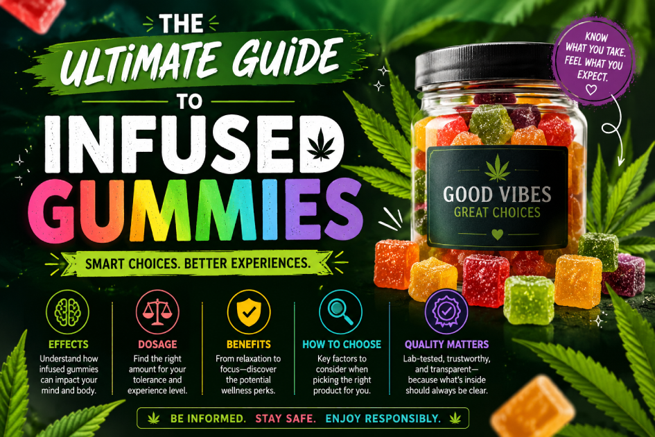 The Ultimate Guide to Infused Gummies: Effects, Dosage, Benefits, and How to Choose the Right Product