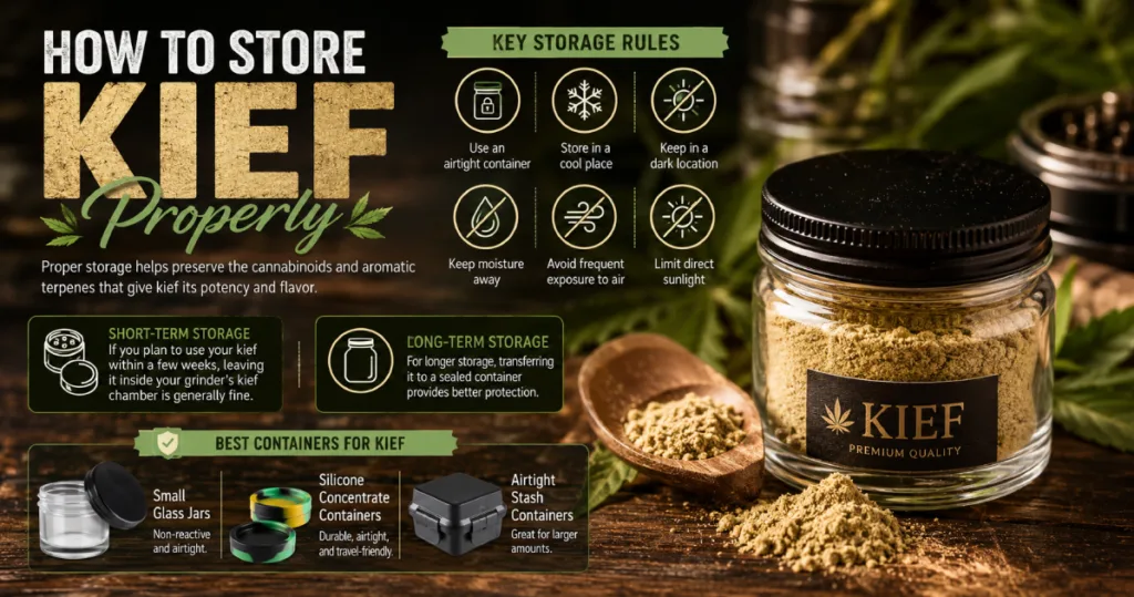 How to Store Kief Properly
