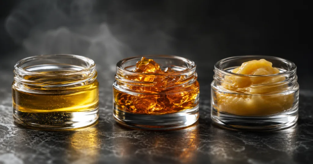 Types of Cannabis Oil Used in THC Carts