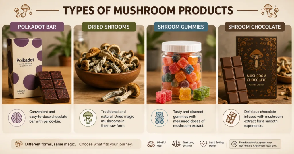 Polkadot Bar vs. Other Mushroom Products: Everything You Need to Know Before You Buy