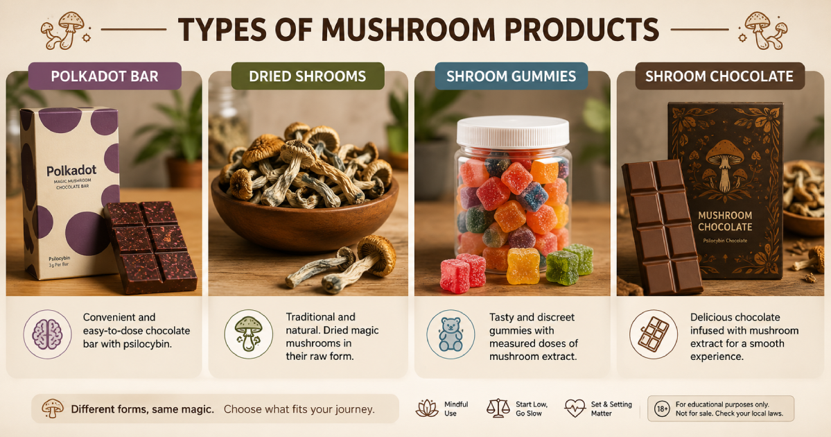 Polkadot Bar vs. Other Mushroom Products: Everything You Need to Know Before You Buy
