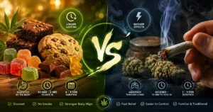 Weed Edibles vs Smoking: Which Is Better? A Complete Guide to Effects, Safety & Duration (2026)