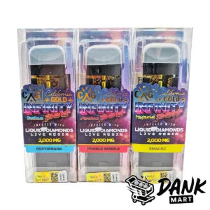 California Gold Live Resin Liquid Diamonds Infinity Pod (2g)