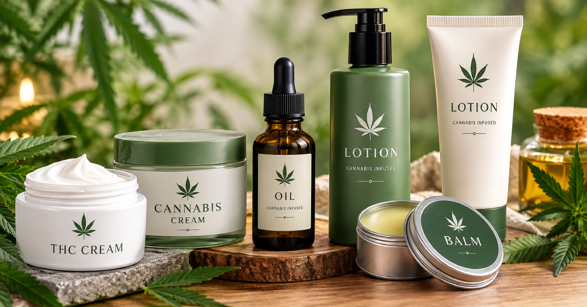 Cannabis Topicals Explained: THC Cream, Cannabis Cream, Oils, Lotions & Balms (Complete Guide)