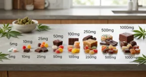 Edible Dosage Guide: From 5mg to 1000mg (Complete THC Edible Dosage Chart)