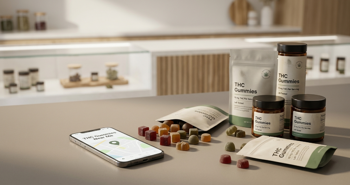 THC Gummies Near Me: How to Find High-Quality THC Gummies Online and Locally